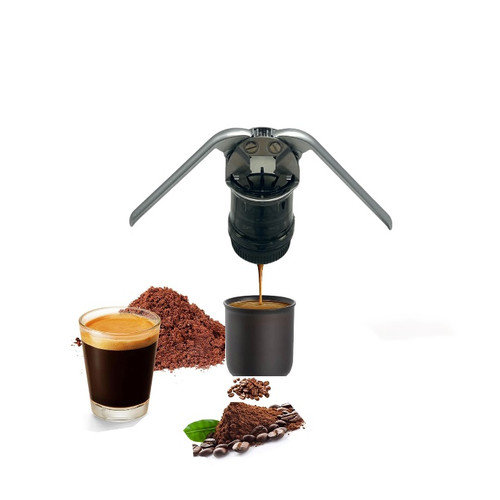اسپرسوساز مسافرتی کامل فلز برند کد HS-8208