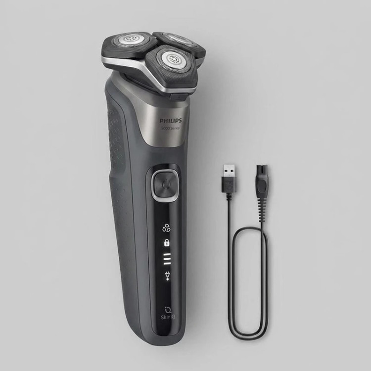 ماشین اصلاح موی صورت فیلیپس مدل SHAVER 5000 Series با تیغههای کربن استیل