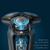 ماشین اصلاح موی صورت فیلیپس مدل SHAVER 5000 Series با تیغههای کربن استیل