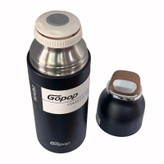 فلاسک استیل برند GOPOP کد PQC-9019 رنگ مشکی