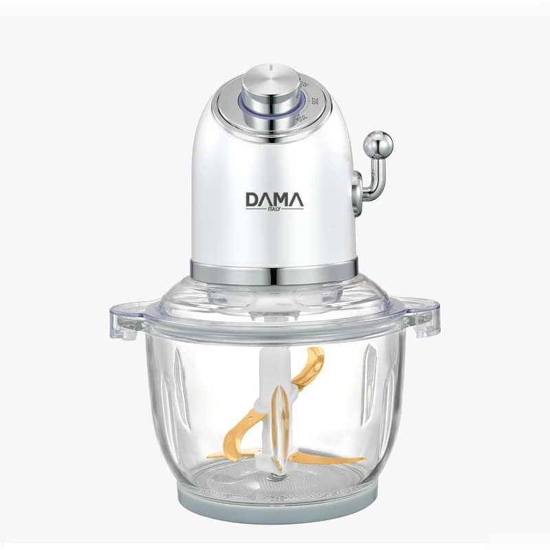 خردکن داما مدل DCH3030 ظرفیت ۲ لیتر شیشه ای سفید